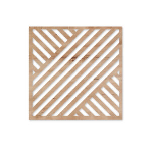 Cuadro calado cuadrado 1 madera mdf 60x60 cm<br/>